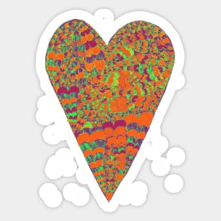 Heart of gold Sticker